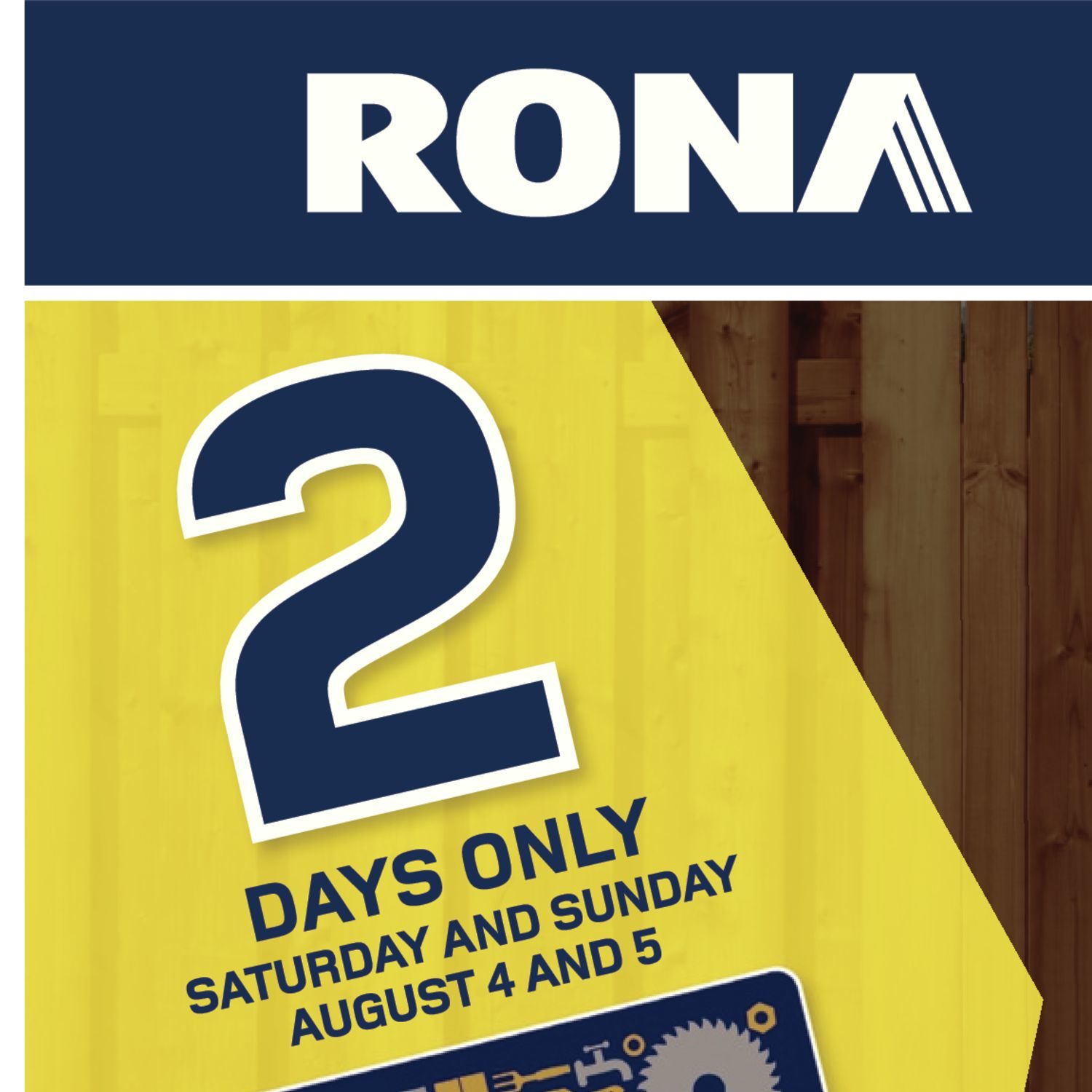 Rona Weekly Flyer Weekly Specials Aug 2 8 Redflagdeals Com