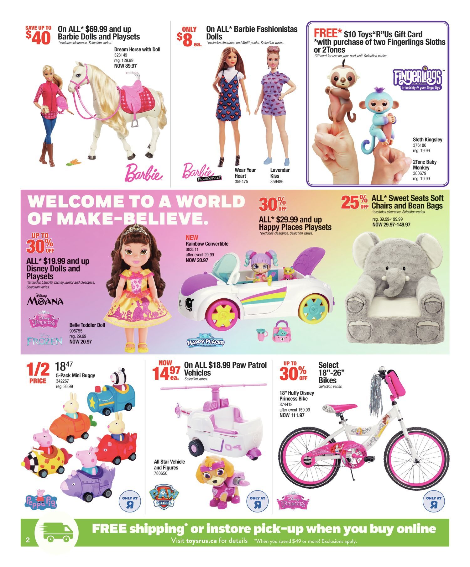 Toys R Us Weekly Flyer Weekly Wonder Event Aug 17 23