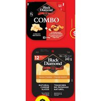 Black Diamond Natural Cheese Slices or Combo