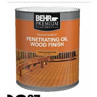 Behr Premium Transparent Penetrating Oil Wood Finish