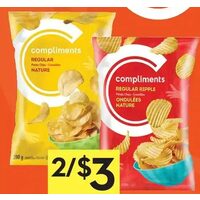Compliments Potato Chips Or Extraaa! Flavour Chips