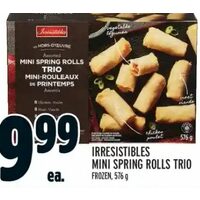 Irresistibles Mini Spring Rolls Trio