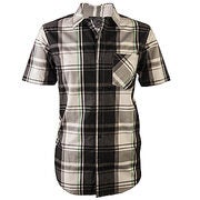 Short Sleeve Plaid Shirt - $19.99 (50% Off)