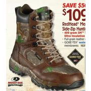 redhead side zip hunting boots