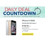 Best Buy Daily Deal Countdown: Get an iPhone 6 16GB for $150 After Trade-In on Select 2-Year Plans