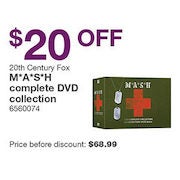20th Century Fox M*A*S*H Complete DVD Collection - $48.99 ($20.00 off)