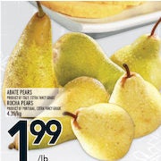 Abate Pears, Rocha Pears - $1.99/lb