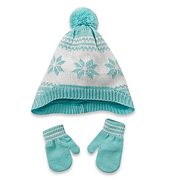 Carter's Fair Isle Hat And Mitten Set In Blue - $11.99 ($8.00 Off)