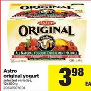 Astro Original Yogurt - $3.98