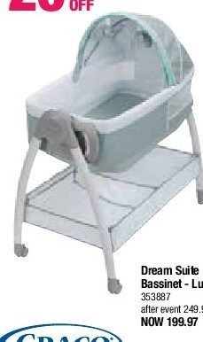 graco dream suite bassinet canada