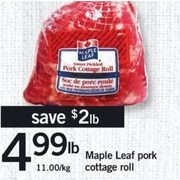 Fortinos Maple Leaf Pork Cottage Roll Redflagdeals Com