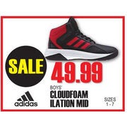 Adidas Boys’ Cloudfoam Ilation Mid - $49.99
