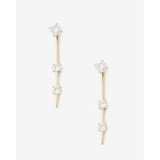 Triple Crystal Stick Earrings - $11.98 ($17.97 Off)