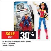 DCSHG and DC Comics Action Figures - $10.47-$20.97 (30% off)