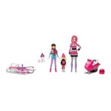 barbie sisters snow fun gift set