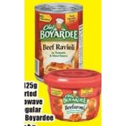 Microwave Or Regular Chel Boyardee Pasta  - 4/$5.00