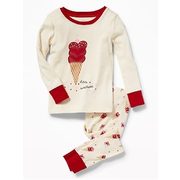 "little Sweetheart" Ice Cream Sleep Set For Toddler & Baby - $15.50 ($4.44 Off)