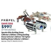 Speeder Bike, X-Wing or TIE Fighter Battling Drone Collector's Edition - $99.99 ($50.00 off)