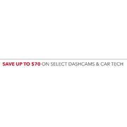 Select Dashcams & Car Tech - Up to $70.00 off