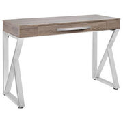 Wood Desk With Triangular Metal Legs - $119.99 ($180.00 Off)
