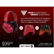 red turtle beach headset xbox one
