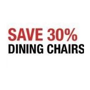 Dining Chairs - 30% off