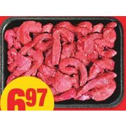 Beef Stir Fry Strips - $6.97/lb