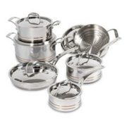 Lagostina 5-ply Copper-clad Cookware Set, 12-pc - $699.99 ($2100.00 Off)