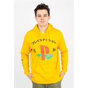 yellow playstation hoodie