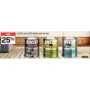 3.78-L Cans Of Sico Exterior Paint And Stain - 25% off