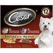 Cesar Dog Food Entrees - $10.99