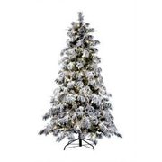 7.5' Berkshire Snowy Spruce Pre-Lit Artificial Christmas Tree - $398.00