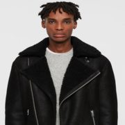 All Saints: 30% off Shearling