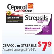 Cepacol Or Strepsils Lozenges - $7.99