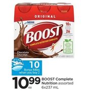 Boost Complete Nutrition - $10.99