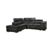 Positano Leather Gel Sleeper Sectional - $1478.00 (Up to 70% off)