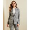 Textured Plaid Fitted Blazer - $79.95 ($89.95 Off)