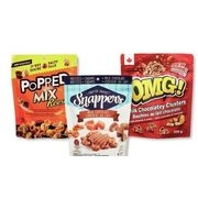 Hershey's Crunchers or Popped Mix, Snappers or OMG! Bagged Chocolate - 2/$8.00