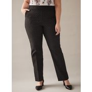 Savvy, Petite, Printed Straight-leg Pant - In Every Story - $13.98 ($5.99 Off)
