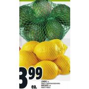 Lemons, Avocados - $3.99