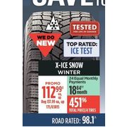 Michelin X-Ice Snow Winter Tires - $112.99