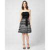 Stripe Satin & Organza Sweetheart Dress - $24.00 ($201.00 Off)