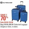 Outbound Luggage Singles Or Sets - $39.99-$119.99 (Up to 70% off)