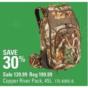 Copper River Pack - $139.99 (30% off)