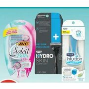 Bic Soleil, Schick Hydro Skin Comfort or Intuition Razor Systems - Up to 20% off