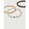 Metal Finish Stretch Bracelets, Set Of 3 - In Every Story - $4.00 ($5.99 Off)