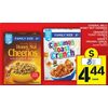 General Mills Honey Nut Cheerios, Cinnamon Toast Crunch, Annie's Organic Cereal - $4.44