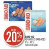 Band-Aid Advanced Bandages - Up to 20% off