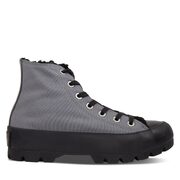 Converse - Women's Chuck Taylor All Star Sneaker Boots In Grey/black - $49.98 ($40.02 Off)