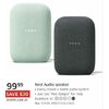 Nest Audio Speaker - $99.99 ($30.00 off)